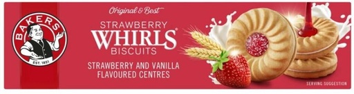 [CKBHFU62H892DKYS] Bakers Strawberry Whirl Biscuits Cream Filled Biscuit (200 g)