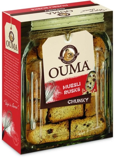 [RSKHFZSHZABBEYTA] Ouma Chunky Muesli flavoured Muesli Rusk (500 g)