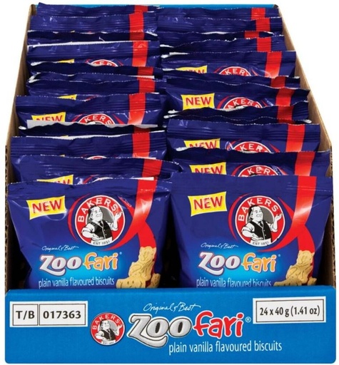[CKBHFU62RQGZNKZE] Bakers Zoofari Mini Biscotti (960 g, Pack of 24)