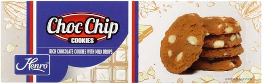[CKBHFU62MZFHZZ5R] Henro Choc Chip Cookies (160 g)