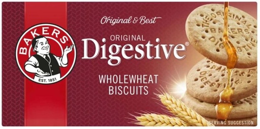 [CKBHFTBHS4ZD4N5U] Bakers Original Whole Wheat Biscuits Plain Biscuit (200 g)