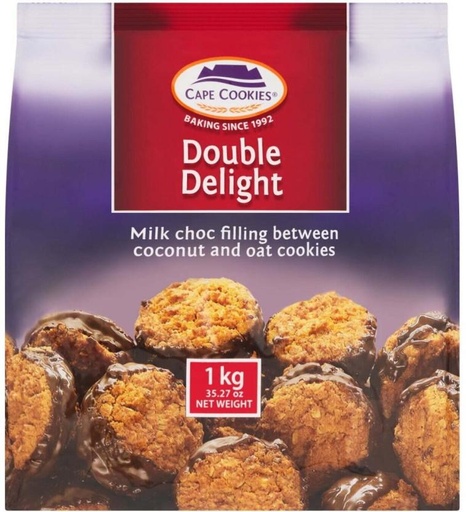 [CKBHFU62RZHQXPNK] Cape Cookies Double Delight Cookies (1 kg)