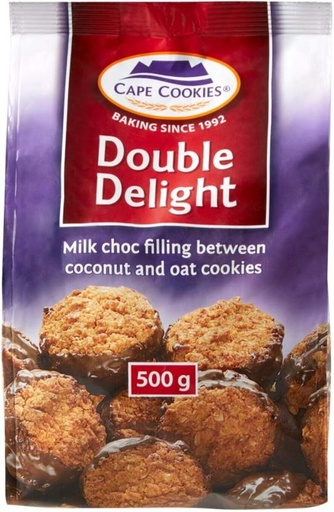 [CKBHFU62NSGJA9TS] Cape Cookies Double Delights Cookies (500 g)