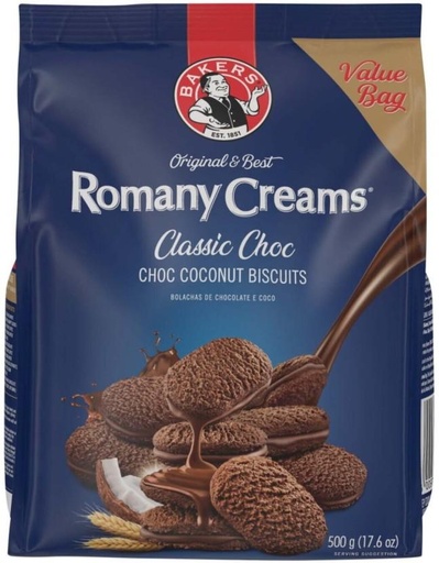 [CKBH4TVCQHK8RBTN] Bakers Classic Choc Biscuits Cream Filled Biscuit (500 g)