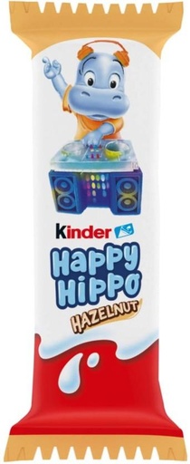 [CKBH4TVGHYCKG9VG] Kinder Happy Hippo Hazelnut Hazelnut Biscuit (21 g)
