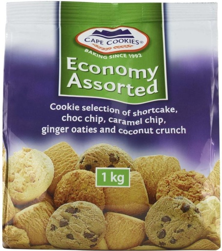[CKBHFU62ZZR6XQG9] Cape Cookies Economy Cookies Plain Biscuit (1 kg, Pack of 6)