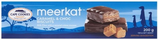 [CKBHFU627FFZ72HB] Cape Cookies Caramel & Choc Cream Sandwich Biscuit (200 g, Pack of 6)