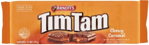 [CKBHFU63CZUG7WU4] Arnotts Tim Tam Chewy Caramel Cream Sandwich Biscuit (175 g)