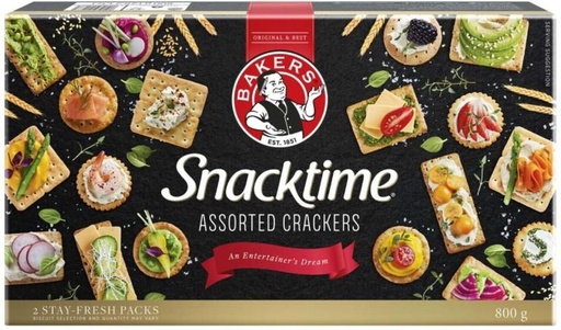 [CKBH7RJ2EYGN9BQH] Bakers Snacktime Savoury Biscuit Sweet & Salty Biscuit (800 g)