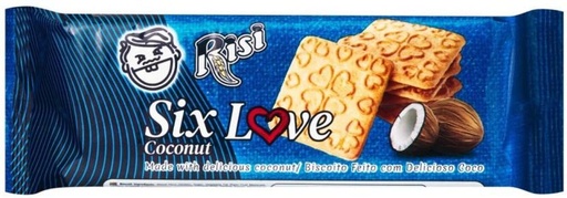 [CKBHFTBHD9KUGTTW] Risi Six Love Coconut Bakery Biscuit (200 g)