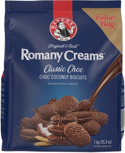 [CKBHFU62BYYXUK3H] Bakers Classic Choc Biscuits Cream Filled Biscuit (6 kg, Pack of 6)