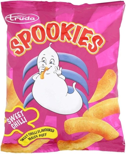 [CPSHFS7YKPYQ4HHG] Spookies Sweet Chilli Flavoured Maize Puff Puffcorn (12 x 50 g)