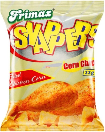 [CPSHFS7YCKTWKGYX] Frimax Snappers Fried Chicken Chips (50 x 22 g)