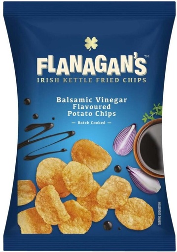 [CPSHFS7YFVBDSHRE] Flanagan's Balsamic Vinegar Chips (1 x 120 g)