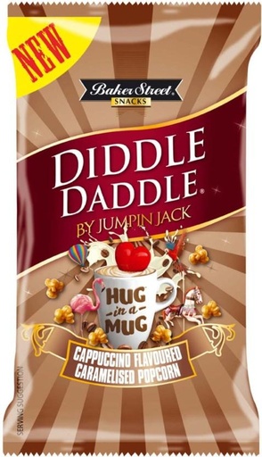 [PCOHFUDTBETE95HK] Diddle Daddle Caramelized Cappuccino Popcorn (150 g)