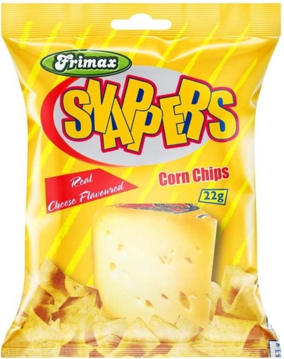 [CPSHFS7YZYGFVDYE] Frimax Snappers Cheese Chips (50 x 22 g)