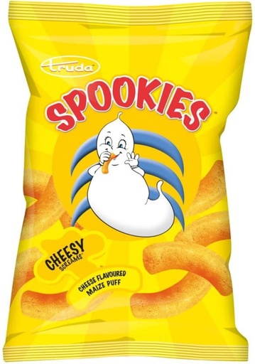 [CPSHFS7YR8HFHXQH] Spookies Cheesy Screams Maize Puff Puffcorn (10 x 100 g)