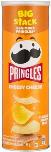 [CPSH7M552FNKFQQR] Pringles Potato Chips Cheesy Cheese Chips (1 x 165 g)