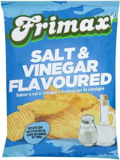 [CPSHFS7YVXS8PSBY] Frimax Salt & Vinegar Chips (24 x 125 g)