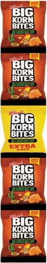 [CPSHFS7YUSKMHYRN] Willards Big Corn Bites BBQ Flavoured Maize Chips (38 x 25 g)