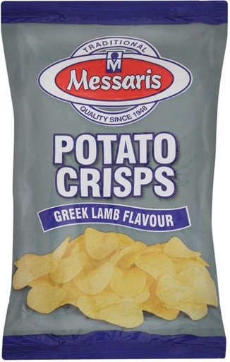 [CPSHFS7YHCZPKFHG] Messaris Potato Crisps Greek Lamb Chips (12 x 125 g)
