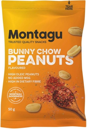 [NDFHFTAYZFYEQUKJ] Montagu Bunny Chow Flavoured Peanuts (50 g)