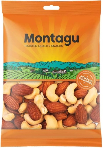 [NDFHFTAYYYNK2U9F] Montagu Mix Roasted & Salted Assorted Nuts (10 x 100 g)