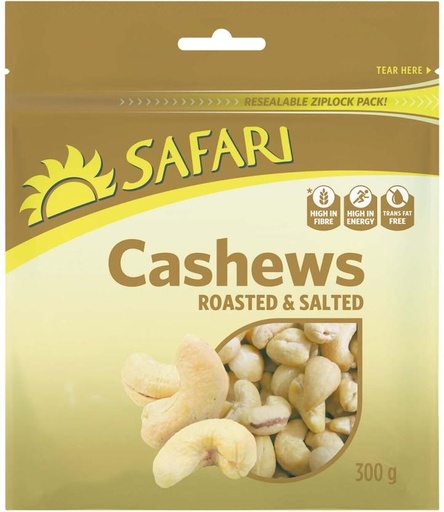[NDFH22YFCPETUHKS] Safari Cashew Nuts Cashew Nuts (300 g)