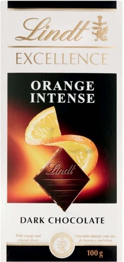 [CHOH26PHYU9RYJXB] Lindt Excellence Orange Intense Dark Chocolate Dark Chocolate Slabs (100 g)