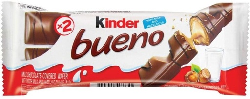 [CHOHFHC44FBTK7HG] Kinder Bueno Milk Chocolate Bars (43 g)