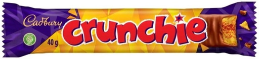 [CHOH26PHMSEB8PCG] Cadbury Crunchie Milk Chocolate Bars (40 g)