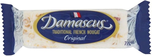 [CHOH26QBCMZHPFAP] Damascus Traditional French Nougat Orginal Milk Chocolate Bars (75 g)