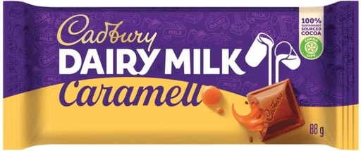 [CHOH26PZYG4PZ9AC] Cadbury Dairy Milk Caramello Milk Chocolate Slabs (24 x 100 g)