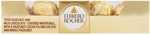 [CHOH26PHKKZS3XZ4] Ferrero Rocher 5 Piece Pack Milk Chocolate Truffles (62.5 g)