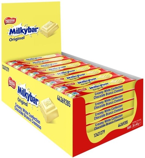 [CHOH26QXF7VXWHGS] Nestle Milkybar Orginal Milk Chocolate Bars (40 g)