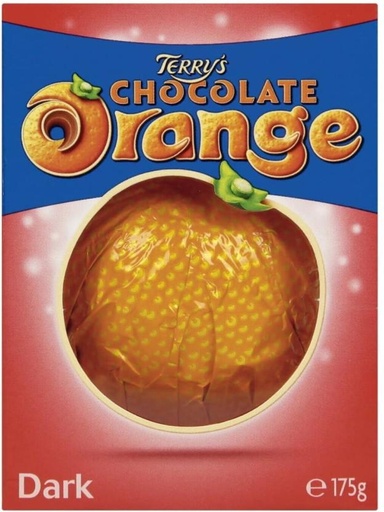 [CHOH6B7MKJ2UZDEW] Terry'S Chocolate Orange Dark Ball Dark Chocolate Slabs (157 g)