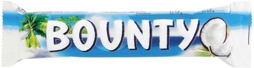 [CHOH26PHYVXGY5VX] Bounty Coconut Milk Chocolate Bars (57 g)