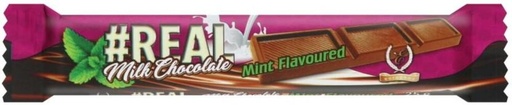 [CHOH26PZGZA6YPQR] Real Mint Flavoured Milk Chocolate Bars (24 x 25 g)
