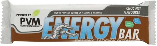 [CFEH7Z3YKHGTHQK3] PVM Energy Bars Choc Nut Fruit and Nuts Chocolate Bars (20 x 45 g)