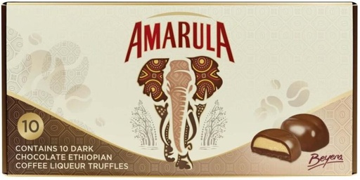 [CHOH26QX5GE7JRHU] Beyers Amarula Ethiopian Coffee Liqueur Dark Chocolate Truffles (110 g)