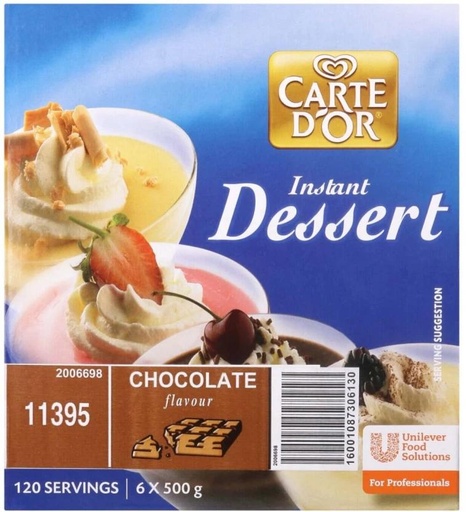 [BITH4VFSZQ8VYHZB] Carte D'or Instant Dessert Chocolate Flavour Custard Powder (3 kg)
