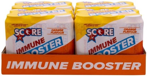 [ESMHBYEUNHA2BRUN] Score Immune Booster Energy Drink (Orange Flavoured, 24 x 500 ml)