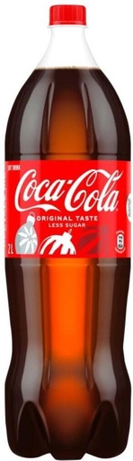 [ADKHCYYBXJGXCVEE] Coca-Cola Original Taste Less Sugar (6 x 2 L)