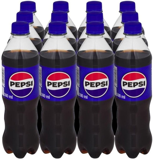 [ADKH9M4HRNVEVKGC] Pepsi Soft Drink (12 x 500 ml)