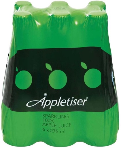 [ADKHB2BGXGY7EBP2] Appletiser Apple Juice Sparkling Drink (6 x 275 ml)
