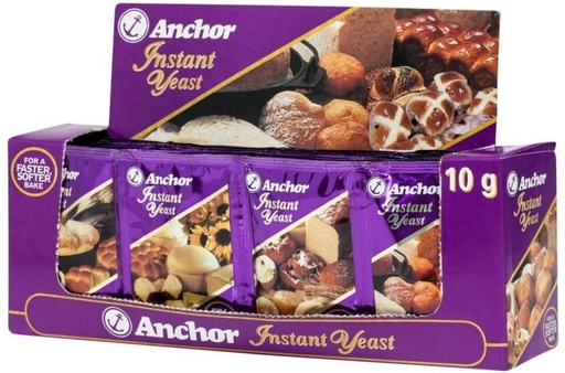 [BITH6CGSPBBGVNHQ] Anchor Yeast Sachet _ Yeast Powder (12 x 10 g)