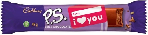 [CHOH26PH6UYWEF4W] Cadbury P.S Milk Chocolate Bars (48 g)