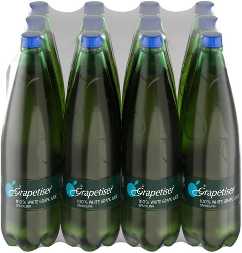 [ADKH4QPZEPAHHGZG] Grapetiser Sparkling White Grape Drink (12 x 1.25 L)