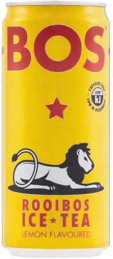 [DKJH26TJQVTCEAKH] Bos Lemon Flavoured Rooibos Iced Tea (6 x 300 ml)
