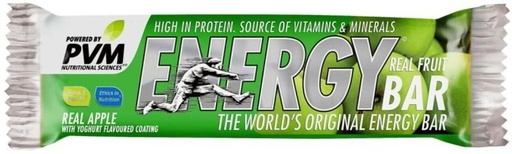 [CFEHFRB3QSQF8NPU] Pvm Real Apple with Yoghurt Flavoured Coating Energy Bar Sachet (45 g)